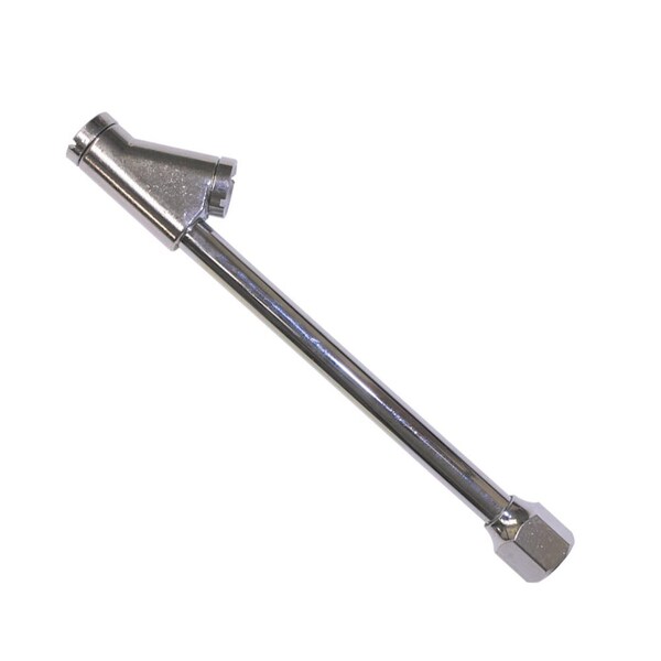 Interstate Pneumatics Straight-In Dual Foot 11 Inch Tilt Lock Chuck 1/4 Inch FPT T08L - main
